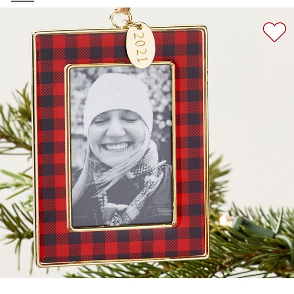 Pottery Barn Other - Pottery Barn 2021 Rectangle Dated Enamel Frames - Buffalo Plaid